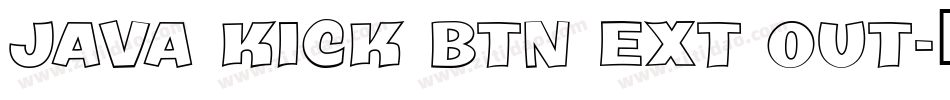 Java Kick BTN Ext Out字体转换